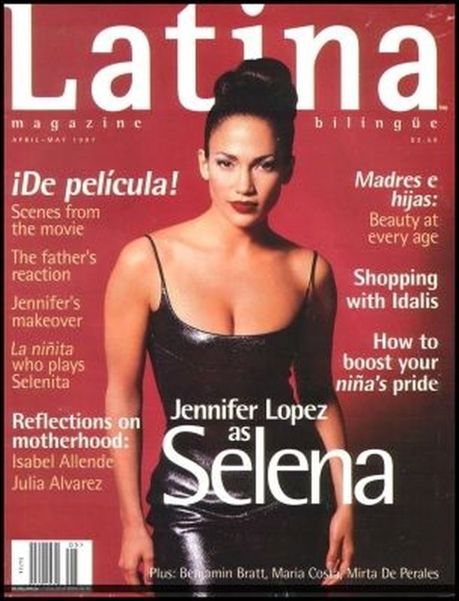 LATINA magazine side cover  April 1997