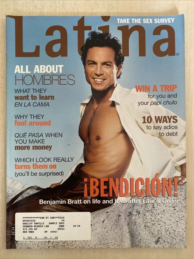 LATINA magazine side cover  October 1999