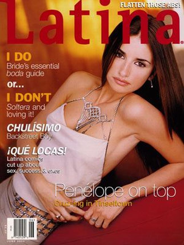 LATINA magazine side cover  June 2000