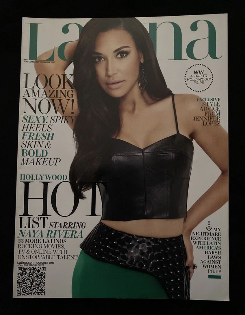 LATINA magazine side cover  October 2013