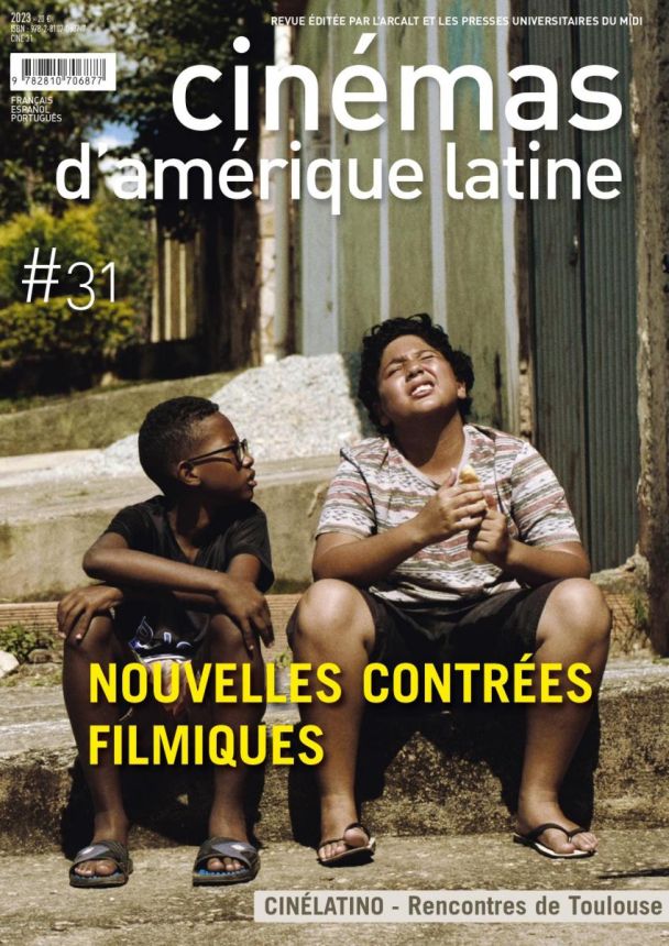 CINEMAS D AMERIQUE LATINE magazine side cover Issue 31   2023