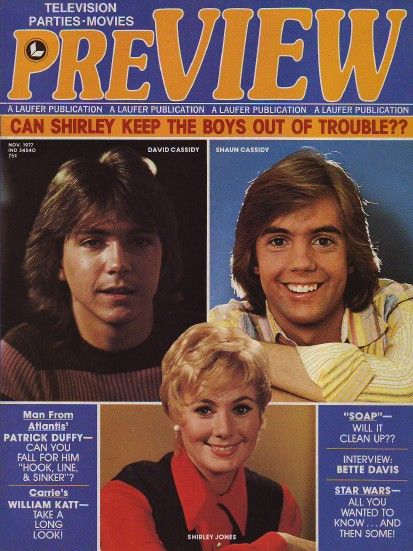PREVIEW (Laufer) magazine side cover  Vol 2 # 3 November 1977
