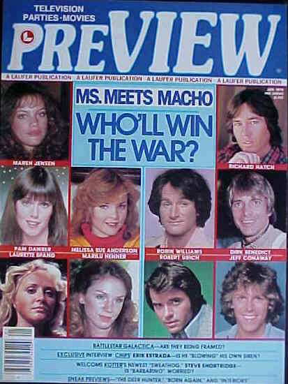 PREVIEW (Laufer) magazine side cover  Vol 3 # 5 January 1979