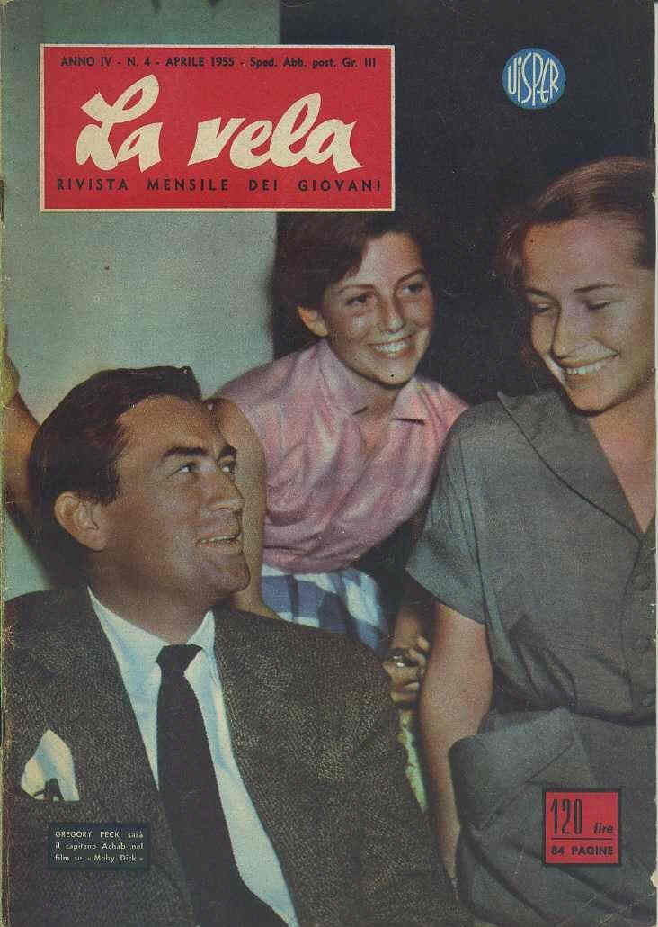 LA VELA magazine side cover Issue 4 April 1955
