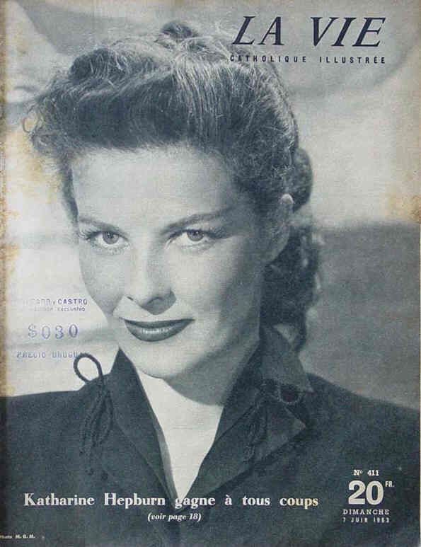 VIE | LA magazine side cover Issue 411 7 June 1953
