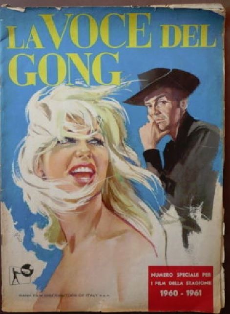 LA VOCE DEL GONG magazine side cover  Special  1960