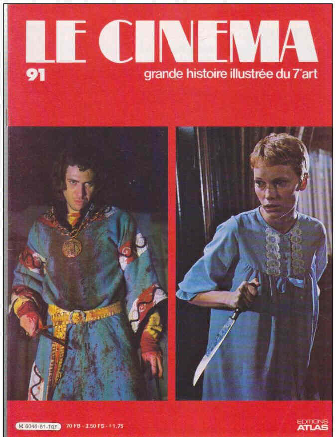 CINEMA | LE (80s) magazine side cover Issue 91  1983
