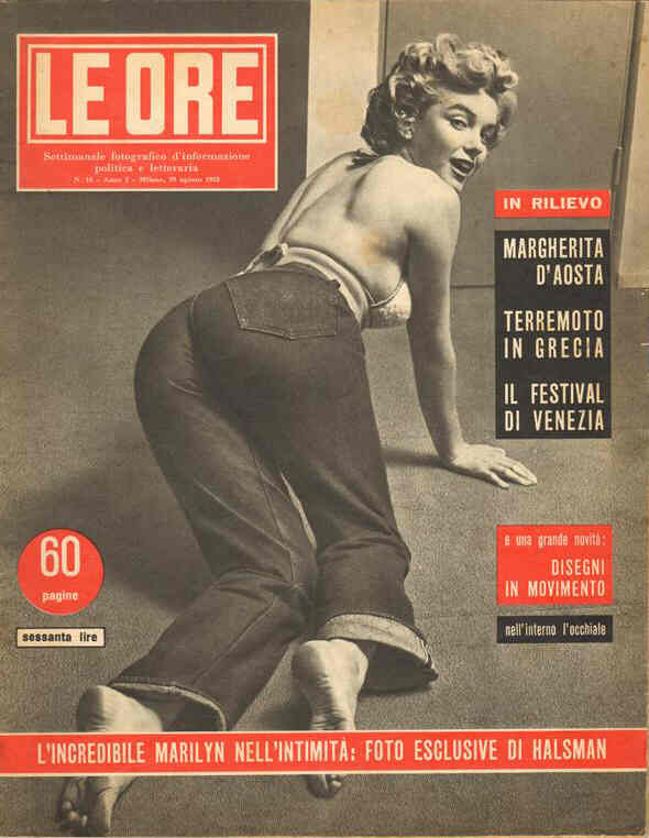 ORE | LE magazine side cover Issue 16 29 August 1953