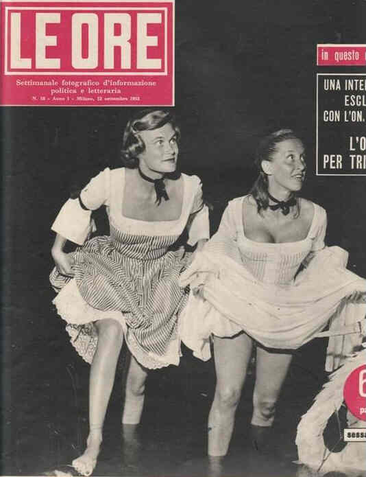 ORE | LE magazine side cover Issue 18 12 September 1953