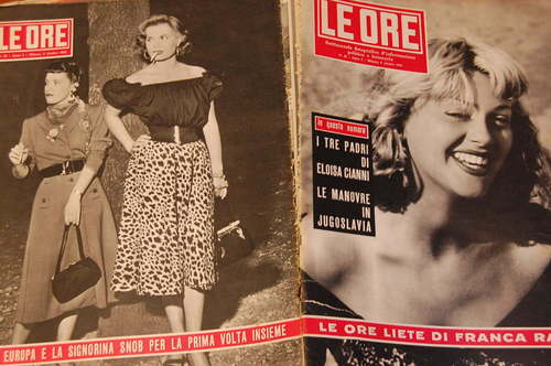 ORE | LE magazine side cover Issue 21 3 October 1953