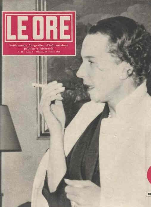 ORE | LE magazine side cover Issue 22 10 October 1953