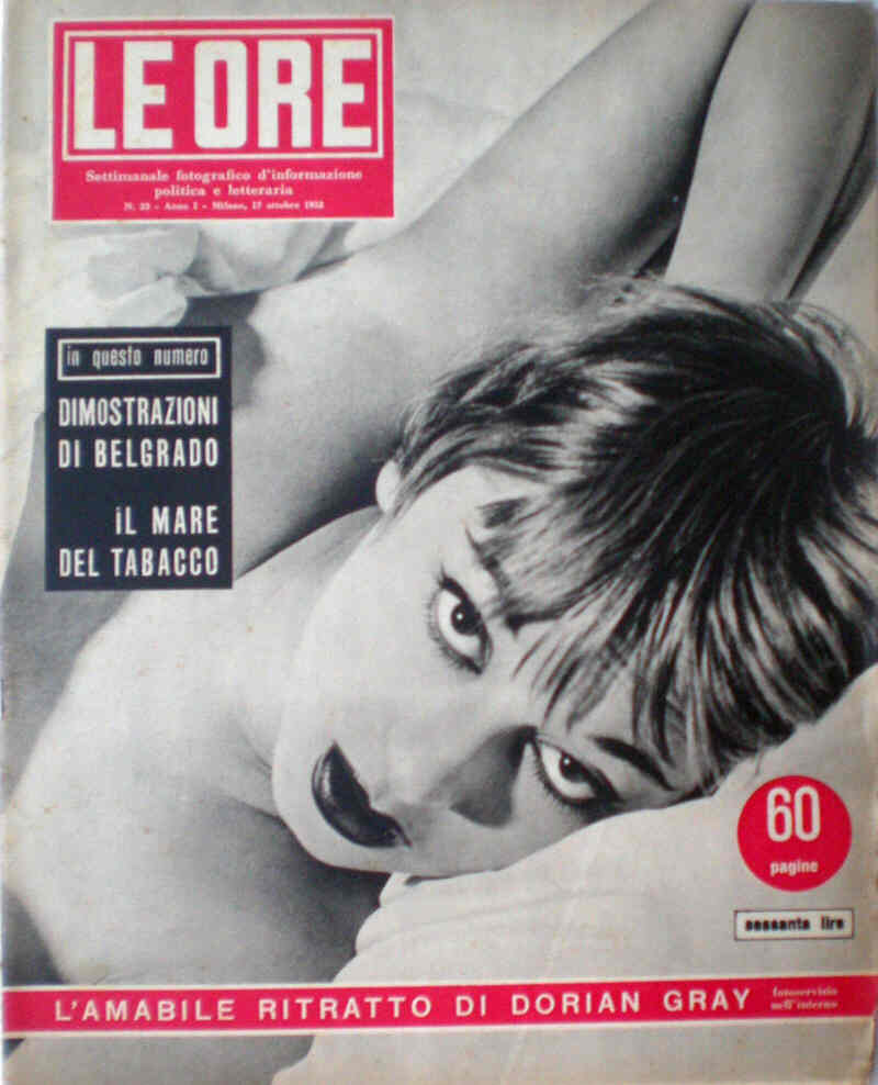 ORE | LE magazine side cover Issue 23 17 October 1953