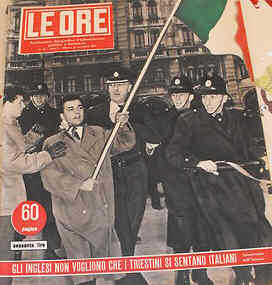 ORE | LE magazine side cover Issue 27 14 November 1953