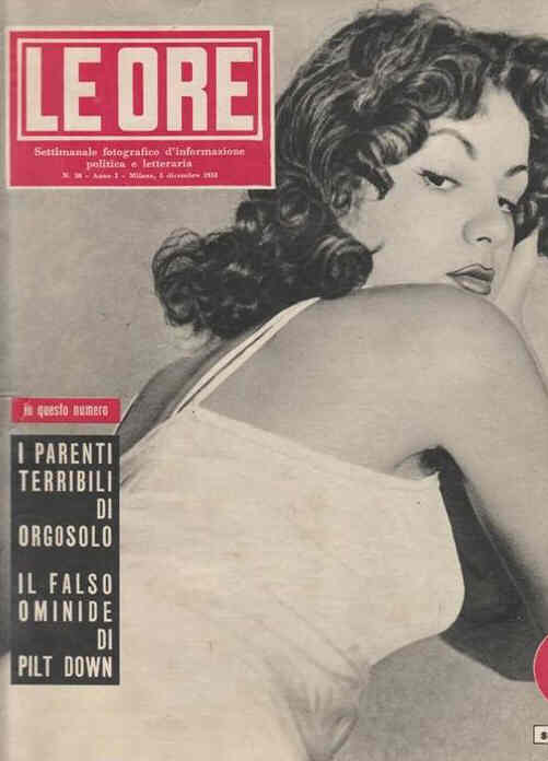 ORE | LE magazine side cover Issue 30 5 December 1953