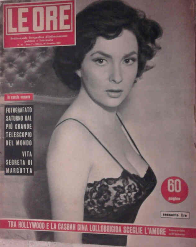 ORE | LE magazine side cover Issue 33 26 December 1953
