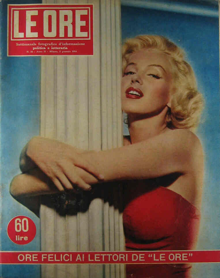 ORE | LE magazine side cover Issue 34 2 January 1954