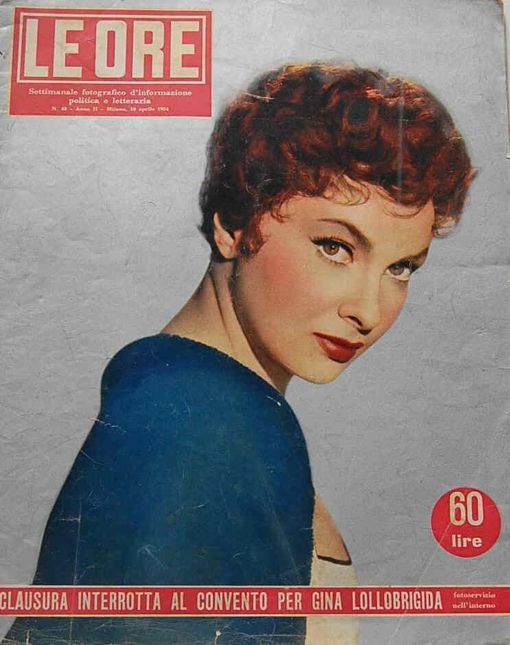 ORE | LE magazine side cover Issue 48 10 April 1954