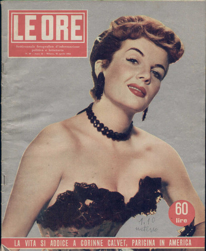 ORE | LE magazine side cover Issue 49 17 April 1954