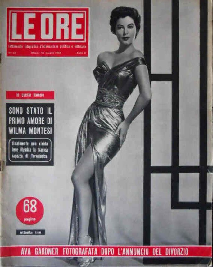 ORE | LE magazine side cover Issue 57 12 June 1954