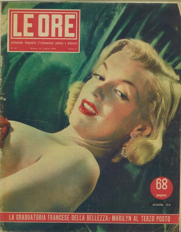 ORE | LE magazine side cover Issue 61 10 July 1954