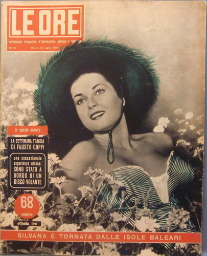 ORE | LE magazine side cover Issue 62 17 July 1954