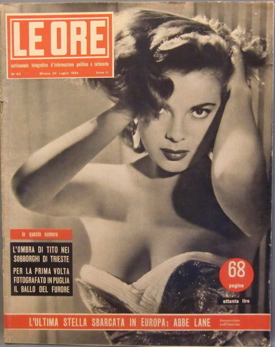 ORE | LE magazine side cover Issue 63 24 July 1954