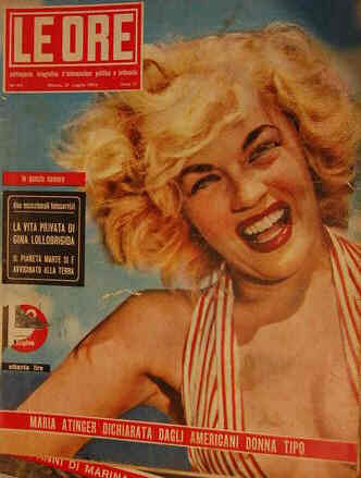 ORE | LE magazine side cover Issue 64 31 July 1954