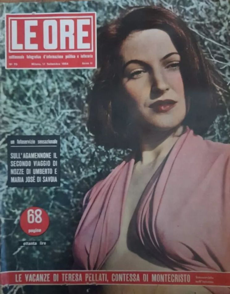 ORE | LE magazine side cover Issue 70 11 September 1954