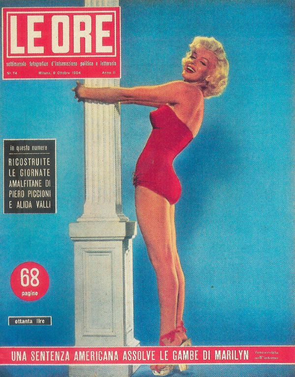 ORE | LE magazine side cover Issue 74 9 October 1954