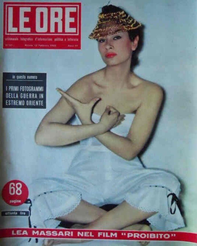 ORE | LE magazine side cover Issue 92 12 February 1955