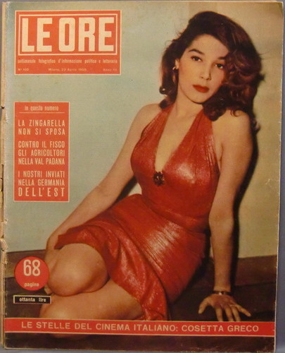 ORE | LE magazine side cover Issue 102 23 April 1955
