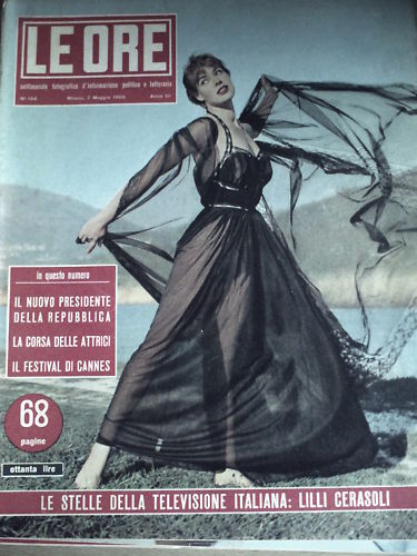ORE | LE magazine side cover Issue 104 7 May 1955