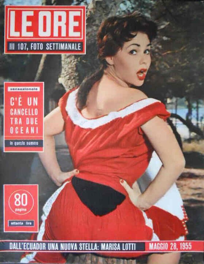 ORE | LE magazine side cover Issue 107 28 May 1955