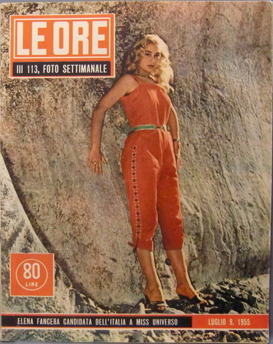 ORE | LE magazine side cover Issue 113 9 July 1955
