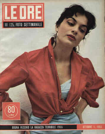 ORE | LE magazine side cover Issue 125 1 October 1955