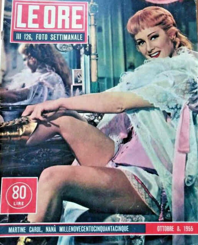 ORE | LE magazine side cover Issue 126 8 October 1955