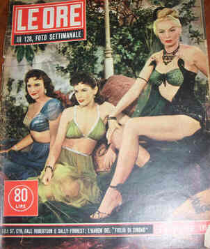 ORE | LE magazine side cover Issue 128 22 October 1955