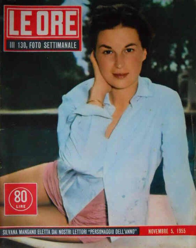 ORE | LE magazine side cover Issue 130 5 November 1955