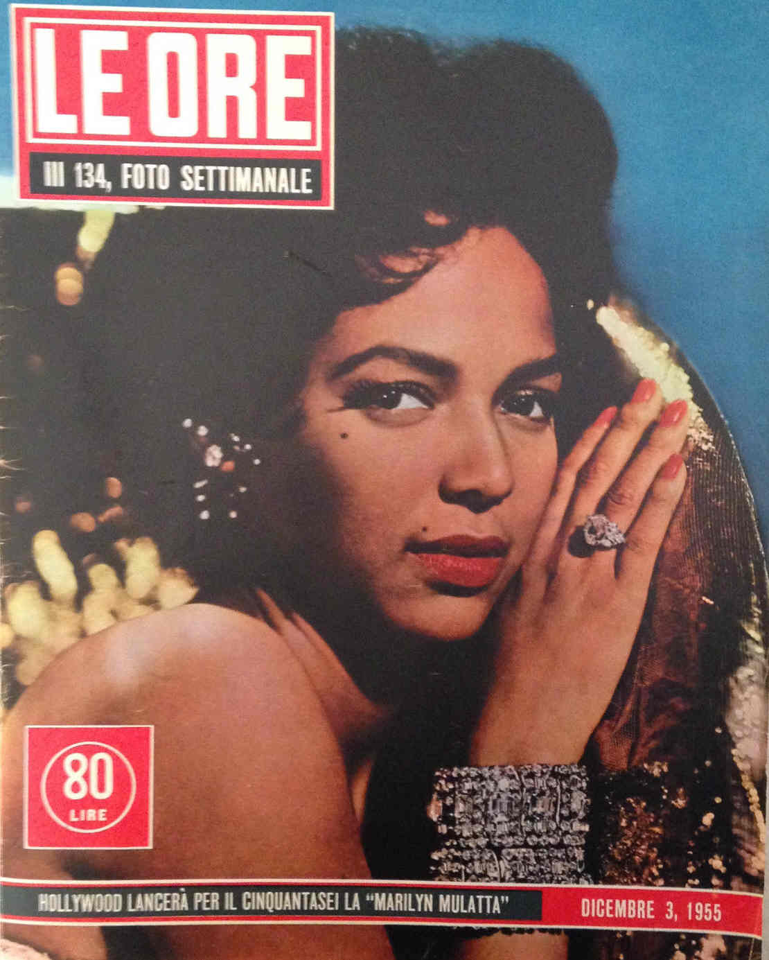 ORE | LE magazine side cover Issue 134 3 December 1955