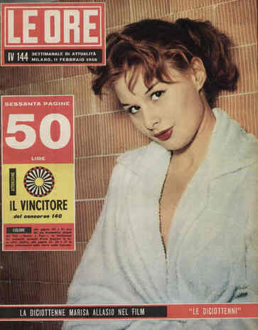 ORE | LE magazine side cover Issue 144 11 February 1956