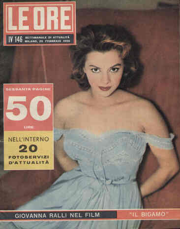 ORE | LE magazine side cover Issue 146 25 February 1956