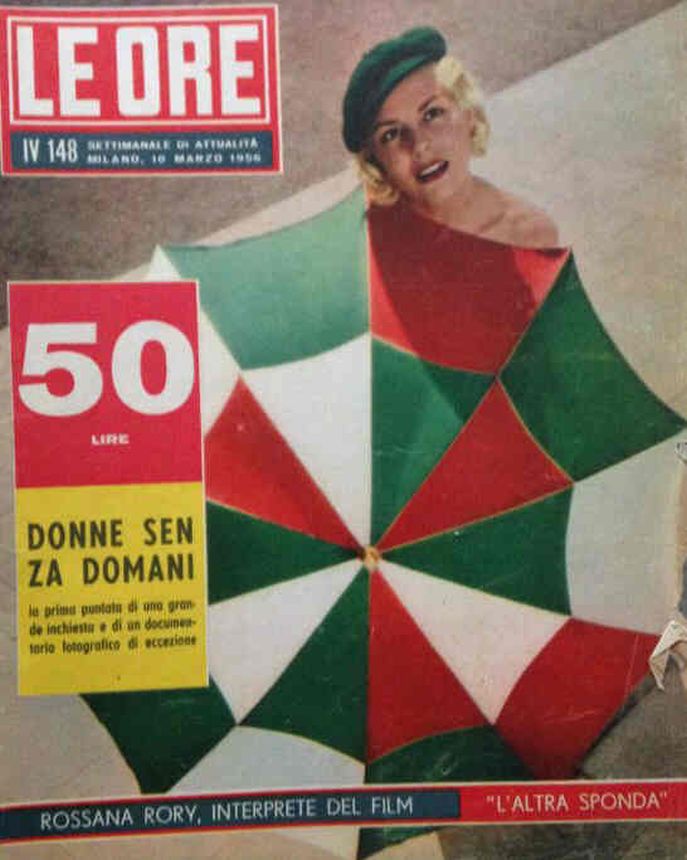 ORE | LE magazine side cover Issue 148 10 March 1956