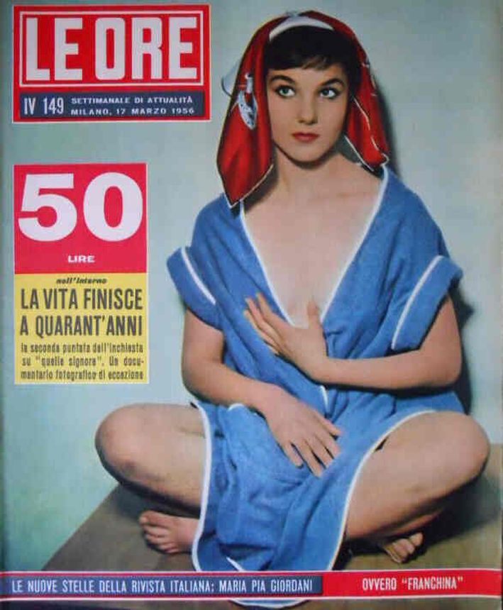 ORE | LE magazine side cover Issue 149 17 March 1956