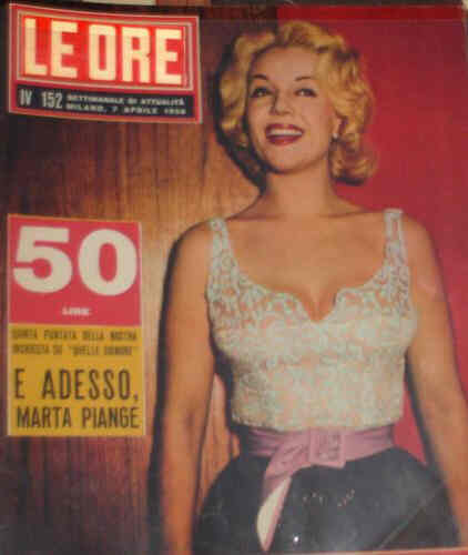 ORE | LE magazine side cover Issue 152 7 April 1956