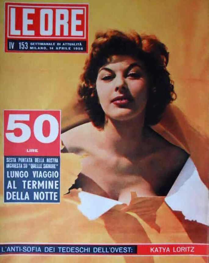ORE | LE magazine side cover Issue 153 14 April 1956