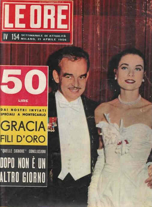ORE | LE magazine side cover Issue 154 21 April 1956