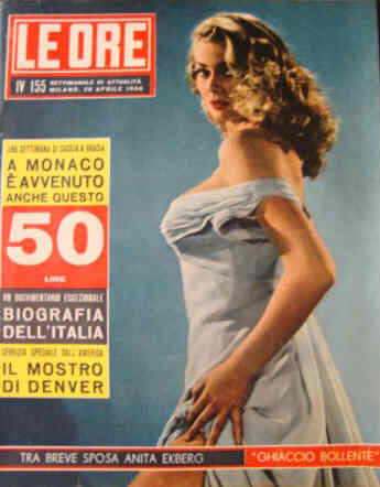 ORE | LE magazine side cover Issue 155 28 April 1956