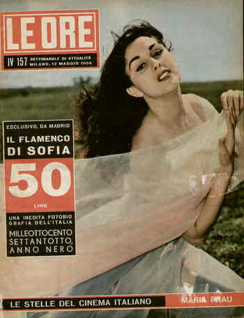 ORE | LE magazine side cover Issue 157 12 May 1956