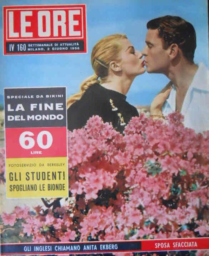 ORE | LE magazine side cover Issue 160 2 June 1956