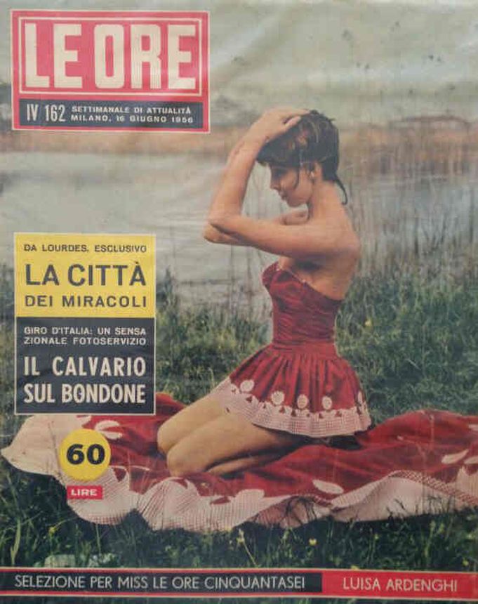 ORE | LE magazine side cover Issue 162 16 June 1956
